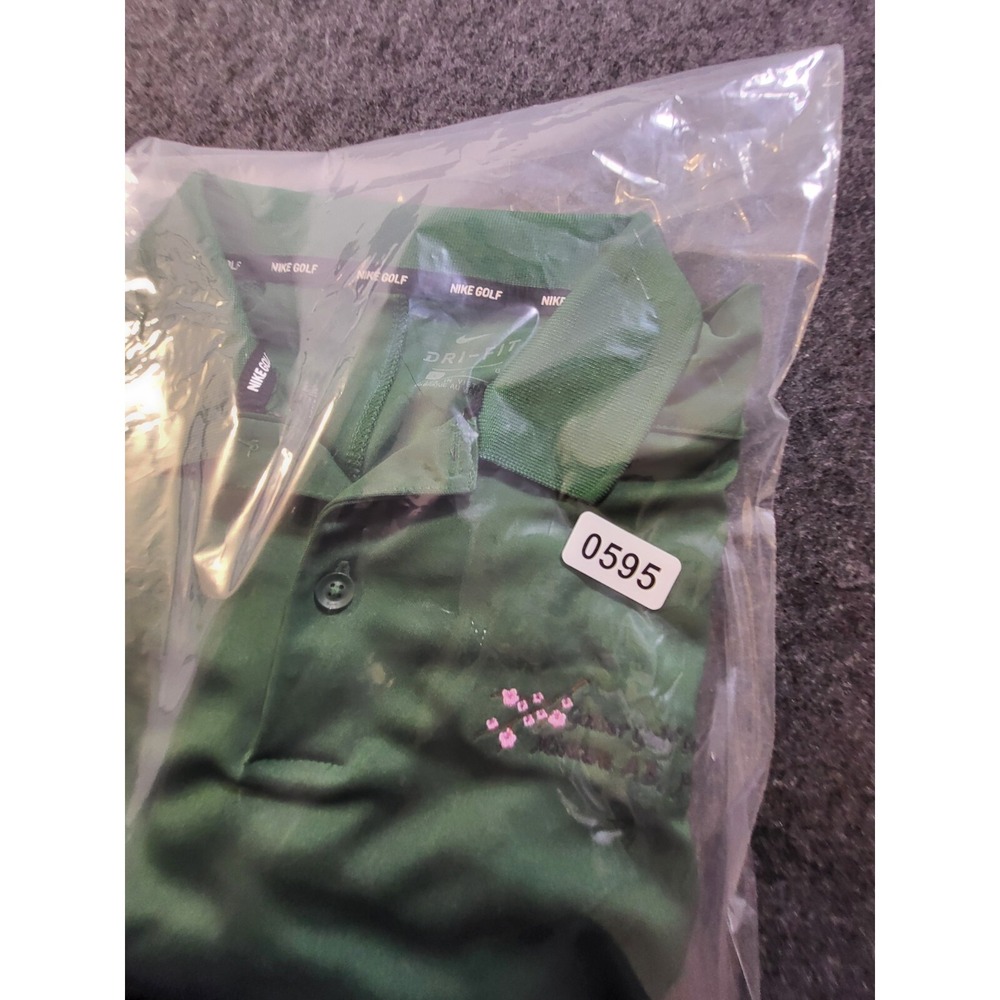 Nike Dri-Fit Golf Polo Misawa AB. Japan Mens Large Green - Picture 13 of 13